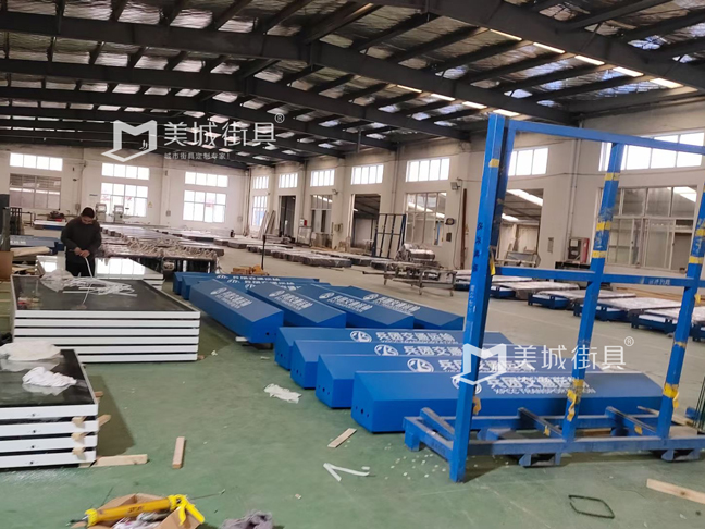 2023.12.18美城街具供應餘杭公交站台發貨圖